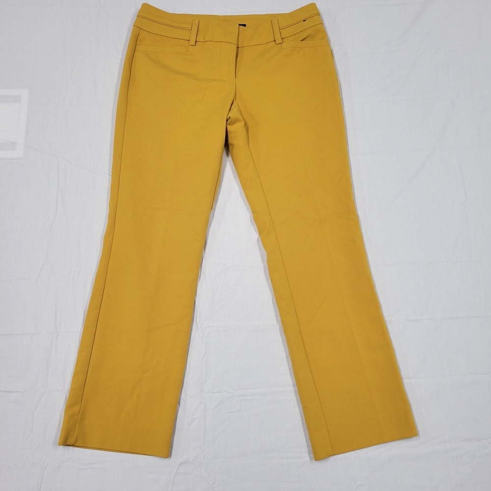 7th Avenue Design Studio sunshine yellow dress pants size 2 average